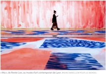 Renée Levi / En couverture de la biennale de Lyon