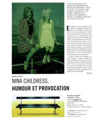 Nina Childress, Humour et Provocation