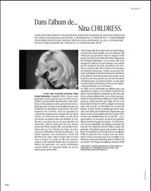 Dans l’album de… Nina Childress