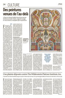 Des peintures venues de l’au delà