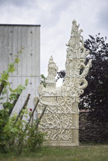 Une sculpture d’Elmar Trenkwalder pour le Clos du Frac