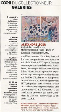 L’Oeil du collectionneur – Alexandre Leger