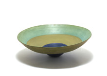 Bleu, ocre vert, vert d’eau N° V46