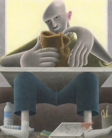 Antoine à l’atelier