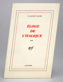 Eloge de l’Italique