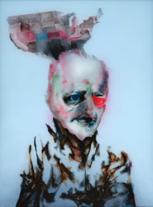 Figure avec carte (U.S.A.)