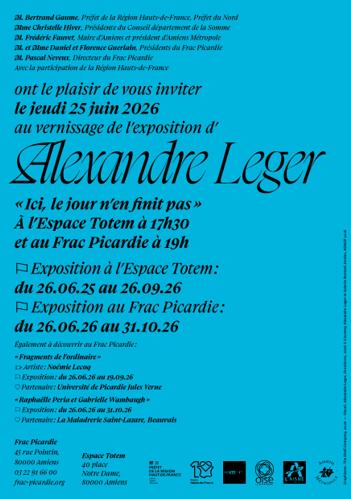 Alexandre Leger – Ici, le jour n’en finit pas